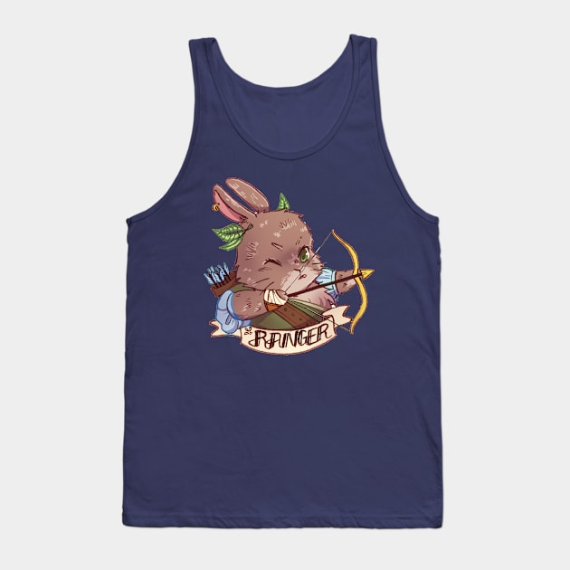 Ranger - TTRPG Buns Series Tank Top by ShoonaBee